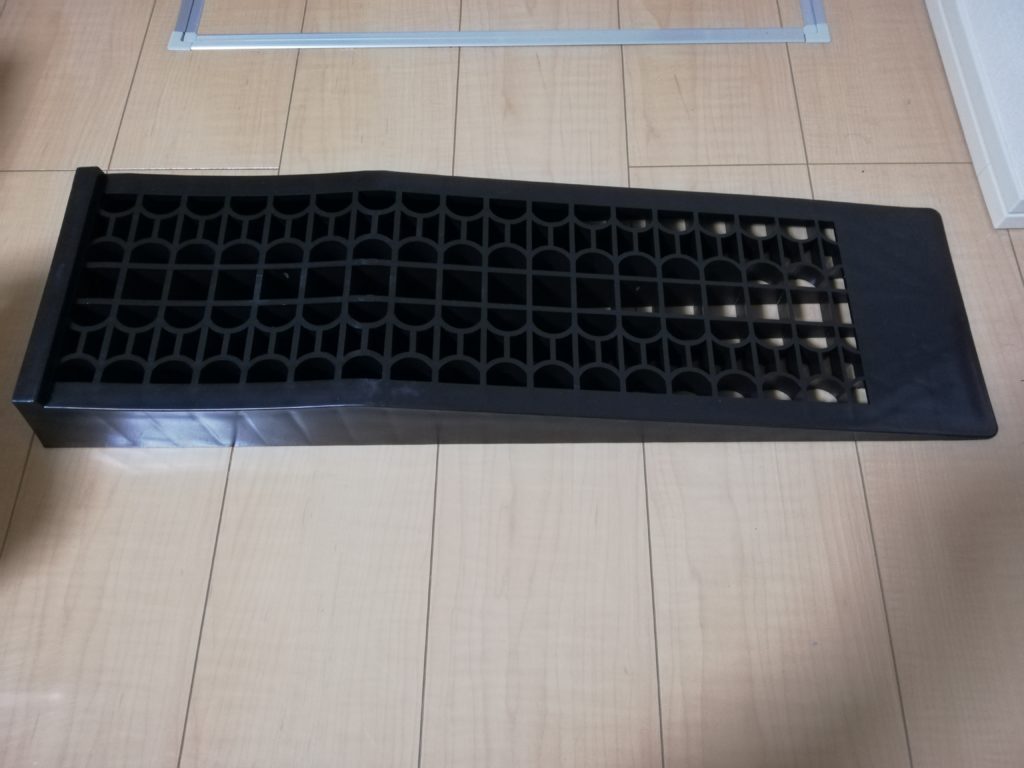 BMWのタイヤ交換に使える便利なスロープ!
